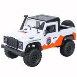 Orange Red MN D90 1/12 2.4G 4WD RC Car Crawler Truck RTR Vehicle Models Two Battery