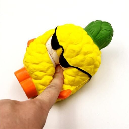 SquishyFun Mr Pineapple Jumbo Squishy 15cm Slow Rising Original Packaging Collection Gift Decor - Toys Ace