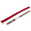 Dark Red Chinese Black Bamboo Bawu G Key Woodwind Flute Musical Instrument
