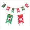 Firebrick Christmas Party Home Decoration Multi-style Hanging Flags Ornament Toys For Kids Children Gift