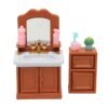 DIY Miniatures Bedroom Bathroom Furniture Sets For Sylvanian Family Dollhouse Accessories Toys Gift - Toys Ace