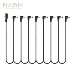 Snow NAOMI 1 To 8 Daisy Chain Cable Multi-interface Connecting 8 Way Daisy Chain Cord Guitar Effect Pedals Power Supply Cable