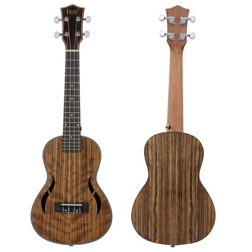 Dark Olive Green IRIN 23/26 Inch 4 String Walnut Wood Concert Ukulele Acoustic Mahogany Guitar Ukelele