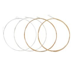 White Smoke Alices 1 Set AJ04 Stainless Steel Coated Copper Alloy Wound 4-String (ADGC) Banjo Strings