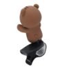 SWIFF Acoustic Guitar Tuner Cute Cartoon Bear Clip-on Tuner Lcd Display for Guitar B Ukulele Violin Easy to Use