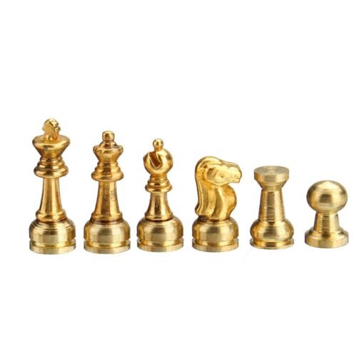 Miniature Chess Set and Table Magnet Chess Pieces 1:12 Dollhouse Accessories Parts For Doll House - Toys Ace
