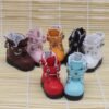 Multi-color 6 Points Bjd Cotton Doll Leather Casual Sports Shoes Doll Toy for 15CM Baby Doll - Toys Ace