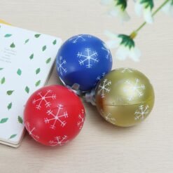 PU Cartoon Christmas Balls Squishy Toys 9.5cm Slow Rising With Packaging Collection Gift Soft Toy - Toys Ace