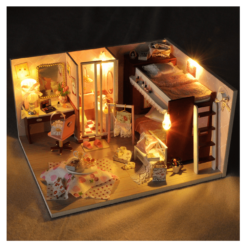 TIANYU DIY Doll House TW34 Reproduction Youth Series Handmade Model Wooden Creative Educational Toy Gift - Toys Ace