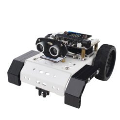 LOBOT Micro:bit GoGobit Smart Programmable Tracking Voice PC APP Control RC Robot Car (With main board) - Toys Ace