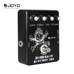 Black JOYO JF-04 High Gain Distortion Electric Guitar Effect Pedal High Gain Distortion Metal Instrument Spare Part Effect Pedal