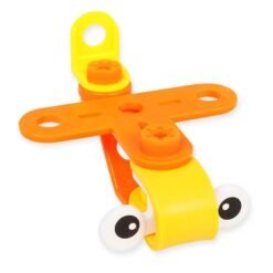 Dark Orange Creative Assembled Nut Combination Toy Educational Toys