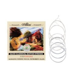 Wheat Alices A106-H Clear Nylon Classical Guitar Strings Silver-Plated Copper Alloy Wound Strings 1st-6th Strings