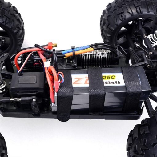 Light Coral ZD Racing Two Battery 08427 1/8 120A 4WD Brushless RC Car Off-Road Truck RTR Model