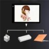 USB LED Touch Dimming Animation Linyi Writing Tablet Painting Toys