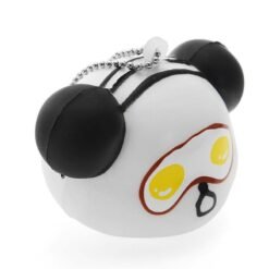 Squishy Panda Face With Ball Chain Soft Phone Bag Strap Collection Gift Decor Toy - Toys Ace