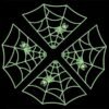 Black Luminous Spider The Haunted House Bar KTV Decorative Items