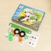 Medium Sea Green Creative Assembled Nut Combination Toy Educational Toys