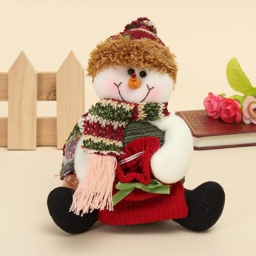 Christmas Decoration Santa Snowman Elk Pattern Pedant Ornament Gift - Toys Ace