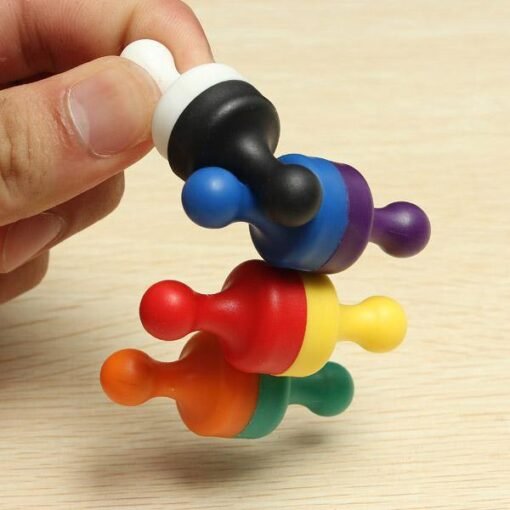 Bisque 8PCS Strong Magnetic Pins D19x25mm Teaching Powerful Magnets Toys