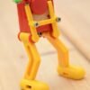 Goldenrod Lovely Dancing Robot Wind Up Toy Random Color