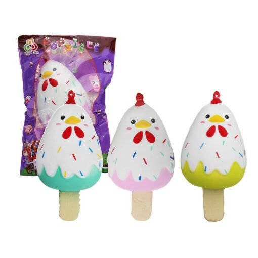 Sanqi Elan Chick Popsicle Ice-lolly Squishy 12*6CM Licensed Slow Rising Soft Toy With Packaging - Toys Ace