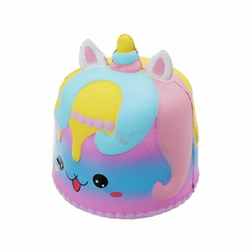 Crown Cake Squishy 11.4*12.6cm Kawaii Cute Soft Solw Rising Toy Cartoon Gift Collection With Packing - Toys Ace