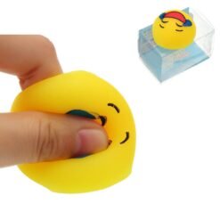 Mochi Squishy QQ Expression Squeeze Cute Healing Toy Kawaii Collection Stress Reliever Gift Decor - Toys Ace