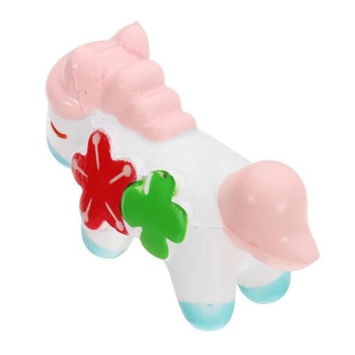 Four-leaf Horse Squishy 14CM Slow Rising With Packaging Collection Gift Soft Toy - Toys Ace