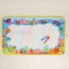 Light Gray Magic Doodle Mat Colorful Water Painting Cloth Reusable Portable Developmental Toy Kids Gift