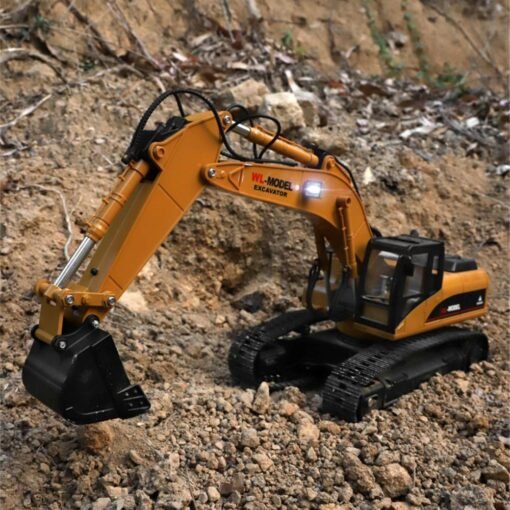 Wltoys 16800 Several Battery RTR 1/16 2.4G 8CH RC Excavator Engineering Vehicle Lighting Sound Model