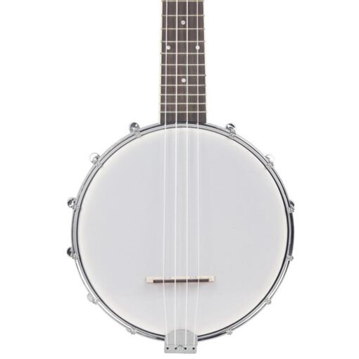 Light Gray IRIN 23 Inch Banjo Sapele Wood 4 Strings Banjolele Concert Size
