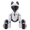Light Gray Intelligent Electronic Pet Robot Dog Kids Walking Puppy Action Toys Kid Gift