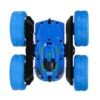 Royal Blue JJRC Q9 1/28 2.4G 4CH RC Car Double-Sided Flip Electric Stunt Drift Vehicles with LED Light Model