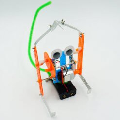 Dark Orange DIY Climbing Monkey Robot Educational Toy Robot Assembled Toy For Children