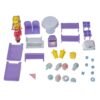 Light Slate Gray Multi-style Simulation Real Life DIY Hand-make Assemble Beautiful House Store Early Educational Puzzle Toy for Kids Gift