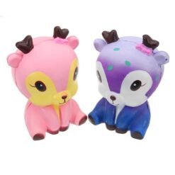 Galaxy Deer Doll Squishy 14.3*11.3*9.7cm Slow Rising With Packaging Collection Gift Soft Toy - Toys Ace