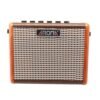 Dim Gray Aroma AG-15A 15W Acoustic Guitar Amplifier with Mic Interfaced Ultra-Efficient Class D Amplifier