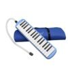 Dark Slate Blue IRIN 32 key Melodica Harmonica Electronic Keyboard Mouth Organ with Accordion Bag