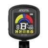 Light Goldenrod Aroma AT-105 Guitar Rechargeable Clip-on Tuner Color Screen for Chromatic Guitar Bass Ukulele Violin