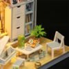 Hoomeda DIY Doll House Happiness Theater Kids Girls Gift S931 - Toys Ace