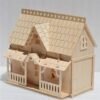 DIY Wooden Blocks Assembly Doll House Model Toys for Kids Gift - Toys Ace
