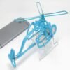 Medium Turquoise Creative Hand-made Helicopter Toy Model Plane Kids Gift Decor Collection Multi-colors