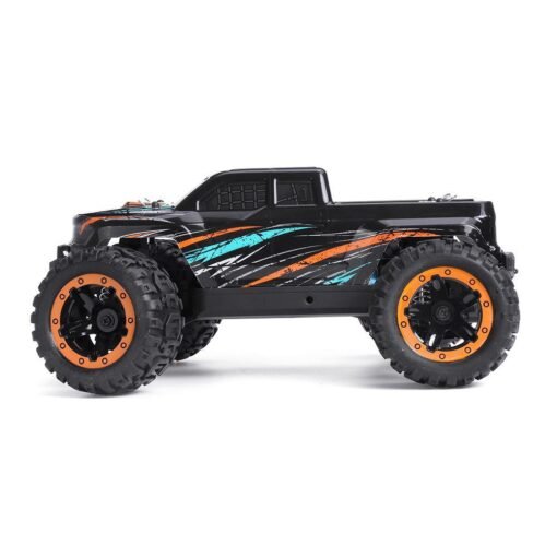 Dark Slate Gray HBX 16889 Brushed 1/16 2.4G 4WD RC Car with LED Light Electric Off-Road Truck RTR Model