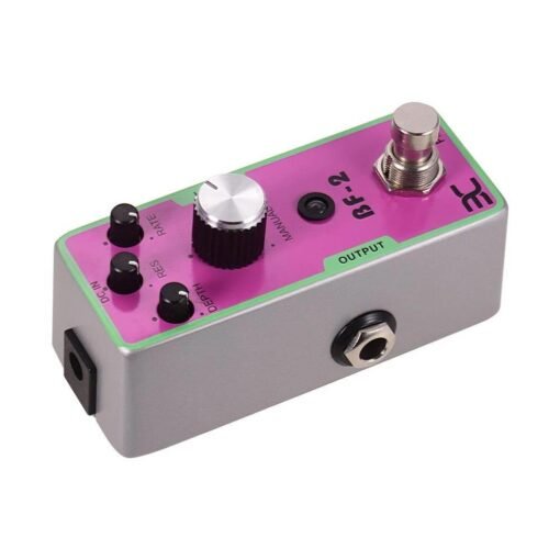 Pale Violet Red ENO EX TC-41 FLANGER BF-2 Guitar Effects Pedal Full Metal Shell True Bypass