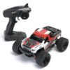 Maroon HS 18301/18302 1/18 2.4G 4WD High Speed Big Foot RC Racing Car OFF-Road Vehicle Toys