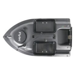 Dim Gray Flytec V010 2.4G Intelligent Positioning Three Bait Tanks Automatic Return Fishing Bait RC Boat Vehicle Models