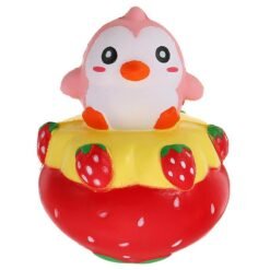 NO NO Squishy Strawberry Penguin 13*11CM Slow Rising With Packaging Collection Gift Soft Toy - Toys Ace