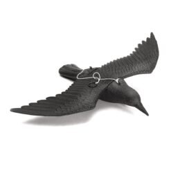 Dark Slate Gray Fake Flying Falcon Crow Hallowmas Decorations Hunting Shooting Decoy Deterrent Repeller Garden Lawn