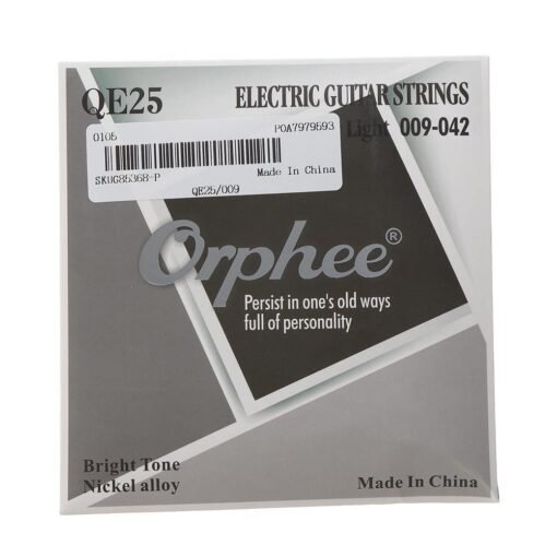 ORPHEE QE Series Electric Guitar Strings Smooth Handle Bright Sound Quality For Guitar Players